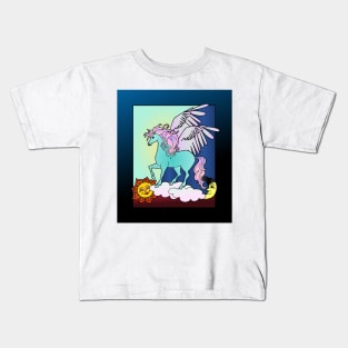 Unicorns 61 (Style:1) Kids T-Shirt